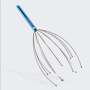 *NEW* (3) Head & Scalp Massagers BLUE+PURPLE+RED